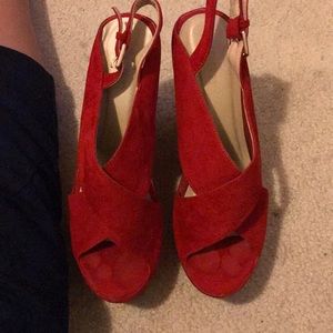 Red wedges